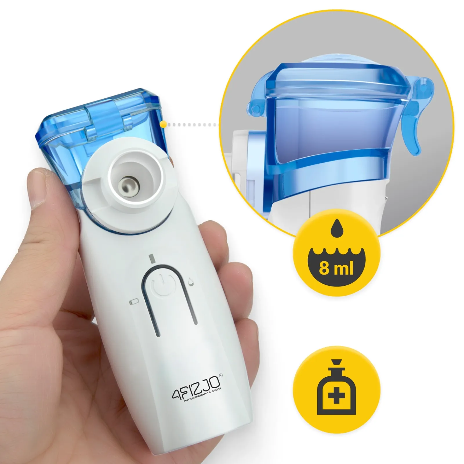 4FIZJO Inhalator nebulizator siateczkowy LITE Discount