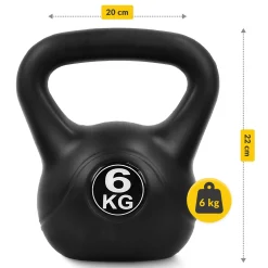4FIZJO Kettlebell odważnik do ćwiczeń 6 kg Outlet