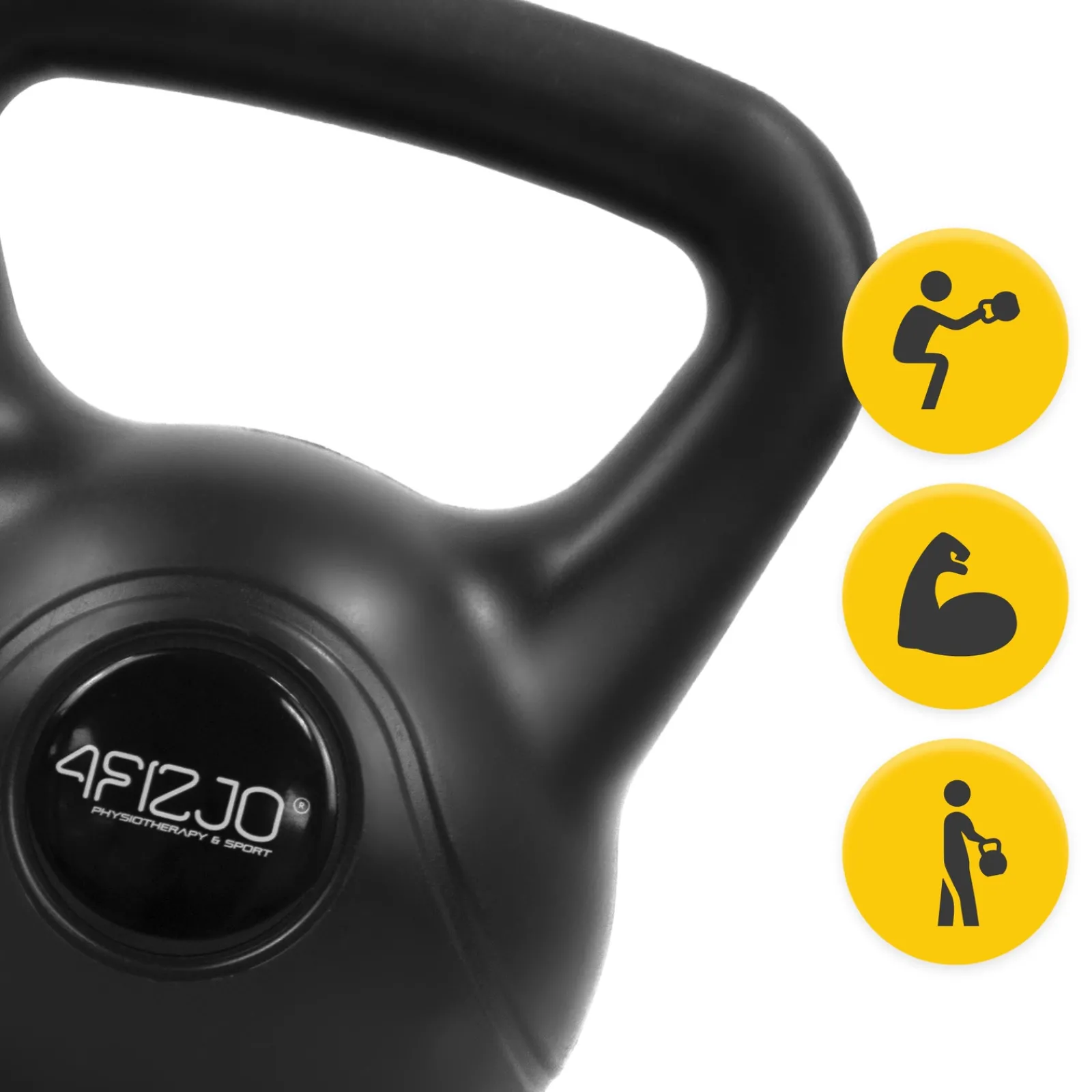 4FIZJO Kettlebell odważnik do ćwiczeń 12 kg Online