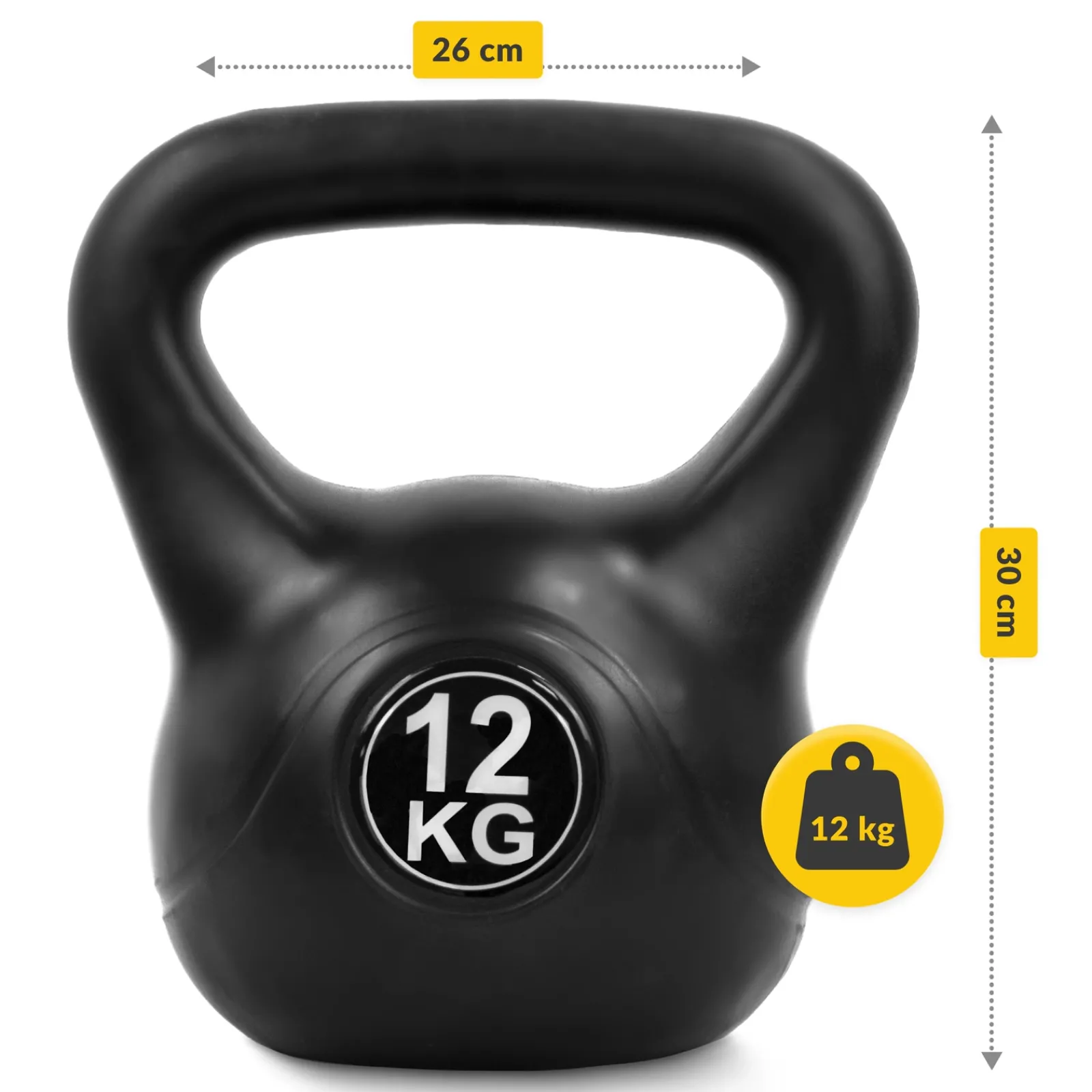 4FIZJO Kettlebell odważnik do ćwiczeń 12 kg Online