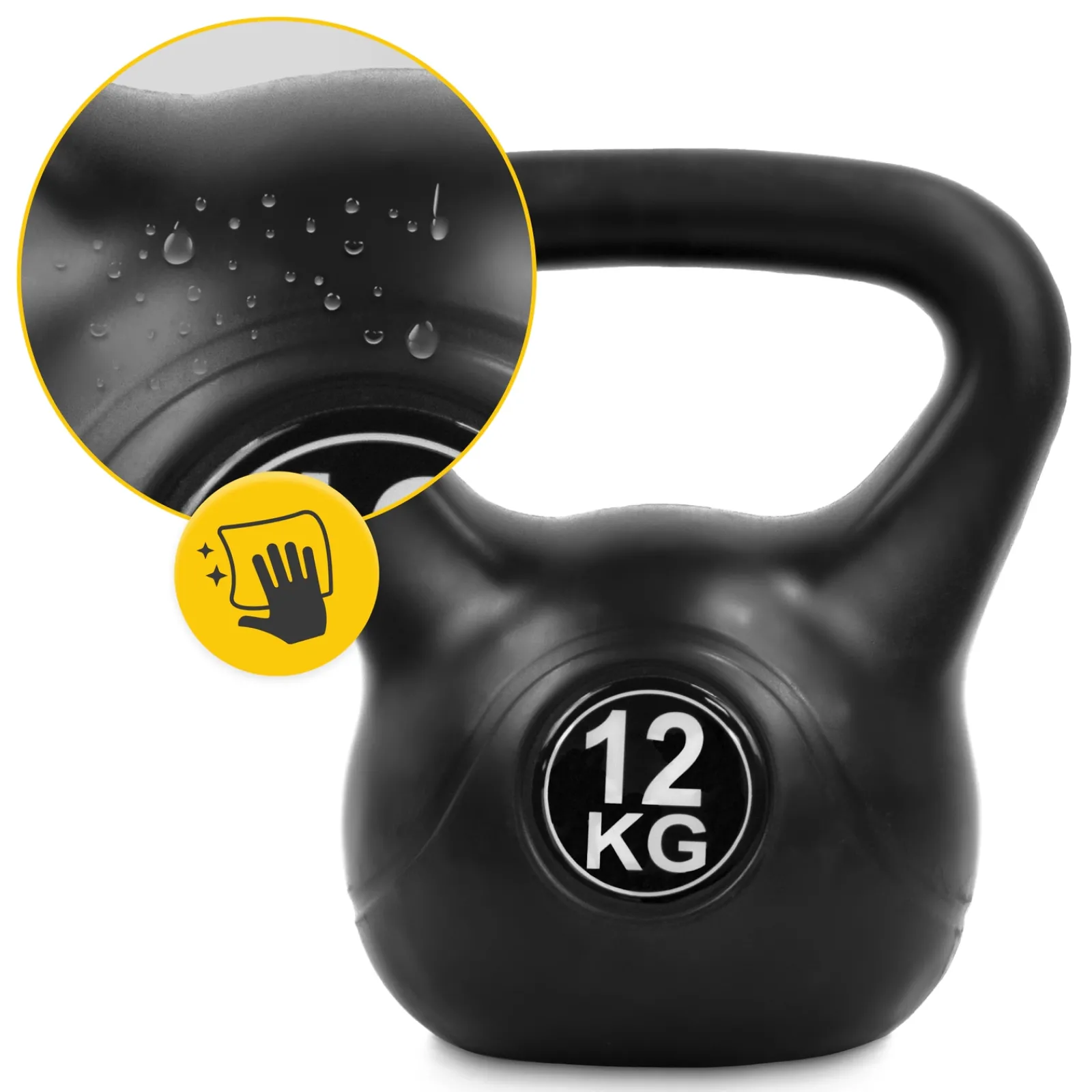 4FIZJO Kettlebell odważnik do ćwiczeń 12 kg Online