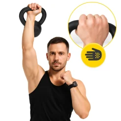 4FIZJO Kettlebell odważnik żeliwny 8 kg Discount