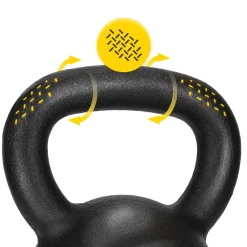 4FIZJO Kettlebell odważnik żeliwny 16 kg Discount