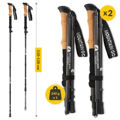 4FIZJO Kije trekkingowe do nordic walking ACTIVE New