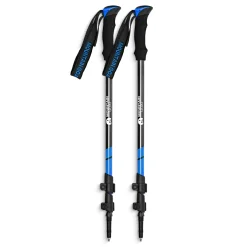 4FIZJO Kije trekkingowe do nordic walking PEAK+ niebieskie Outlet