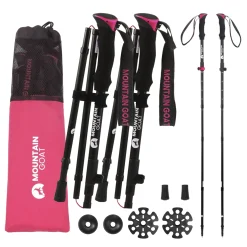 4FIZJO Kije trekkingowe do nordic walking PRO+ różowe Discount