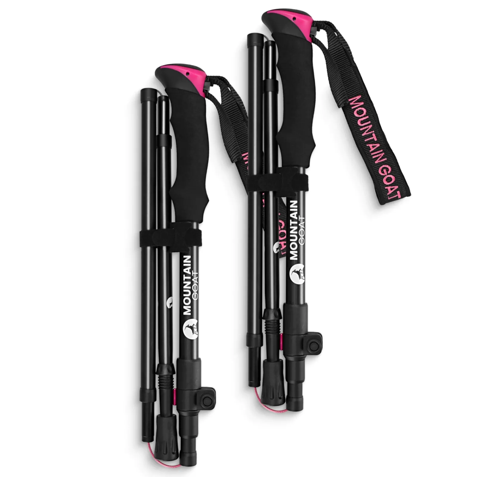 4FIZJO Kije trekkingowe do nordic walking PRO+ różowe Discount