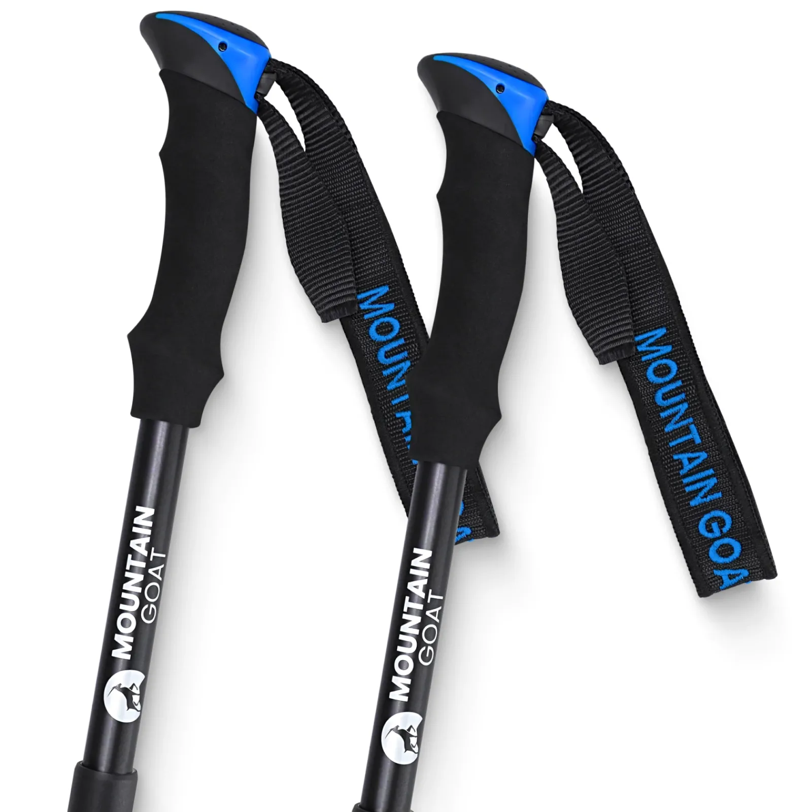 4FIZJO Kije trekkingowe do nordic walking PRO+ niebieskie Best