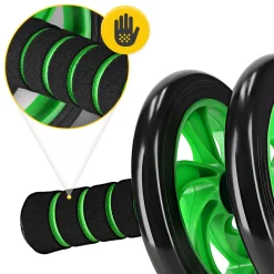 4FIZJO Kółko do ćwiczeń mięśni brzucha AB WHEEL Discount