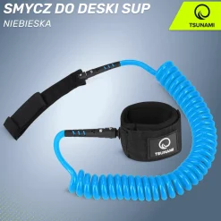 4FIZJO Linka bezpieczeństwa do deski SUP TSUNAMI niebieska Online