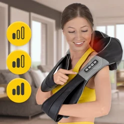 4FIZJO Masażer do karku i szyi SHIATSU ULTRA+ szary Best