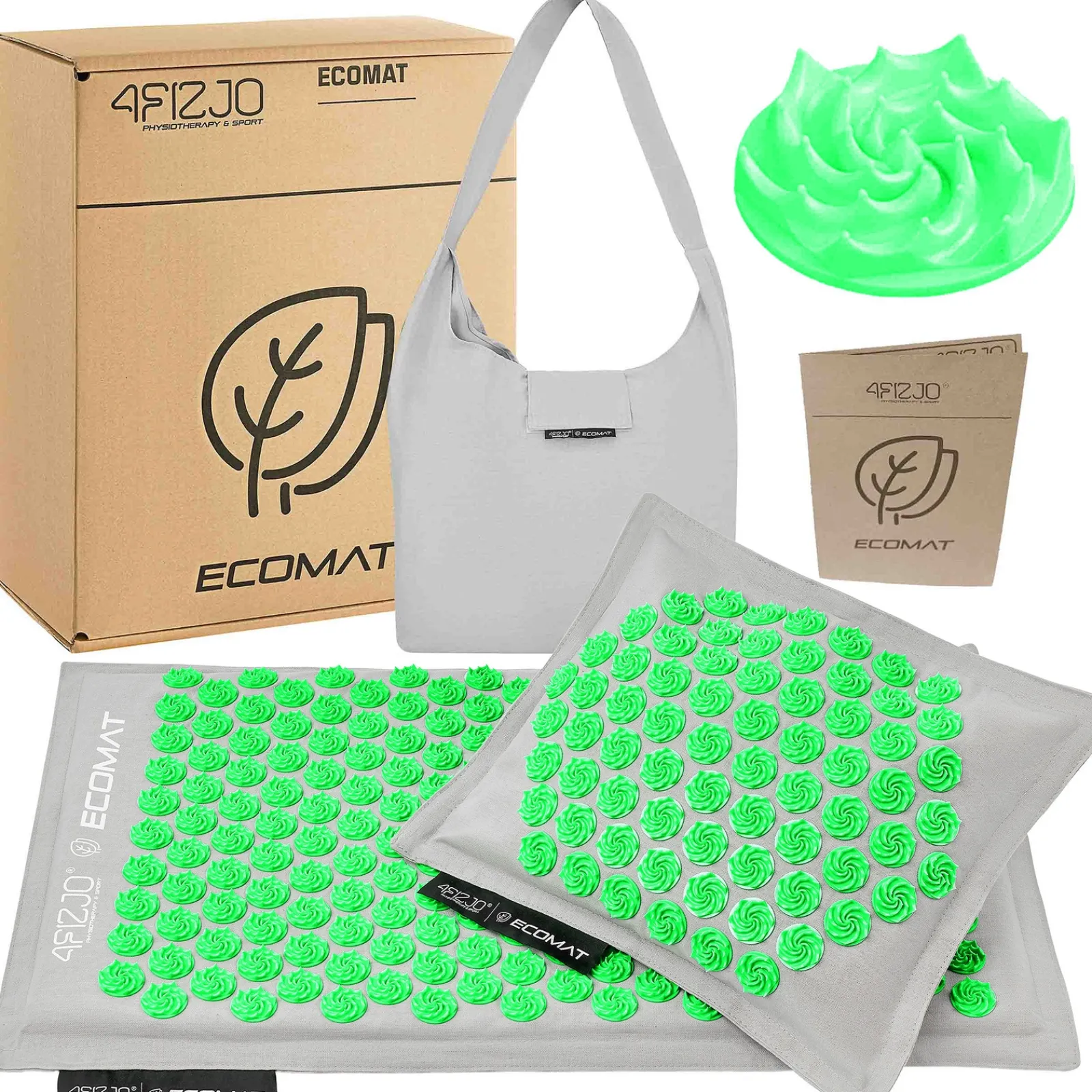 4FIZJO Mata do akupresury z poduszką ECO LIMITOWANA EDYCJA Outlet