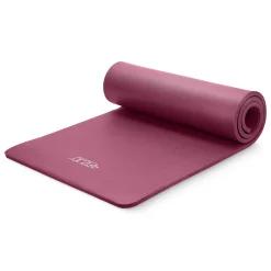 4FIZJO Mata do ćwiczeń fitness i jogi NBR 180 × 60 × 1,5 cm bordowa Online
