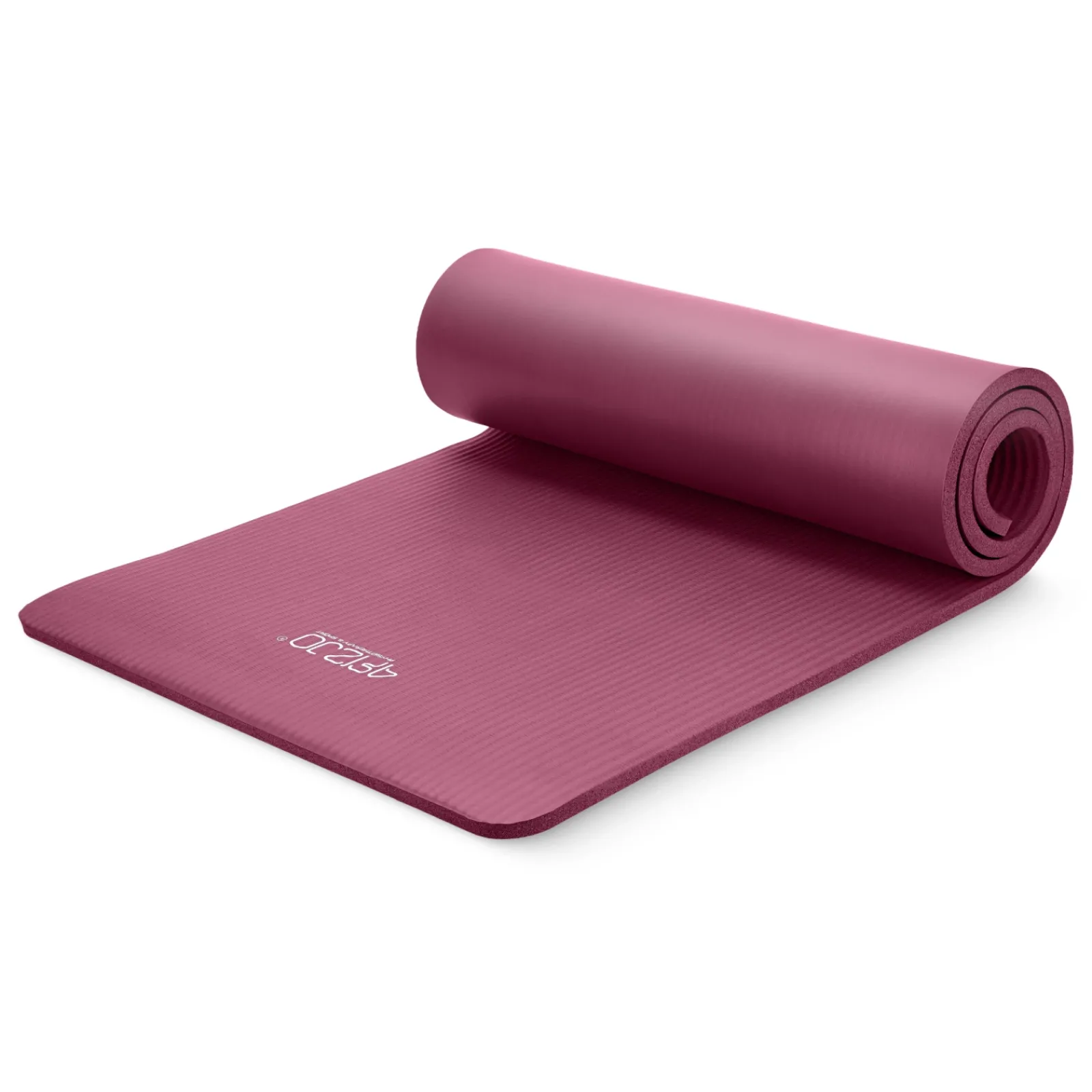 4FIZJO Mata do ćwiczeń fitness i jogi NBR 180 × 60 × 1,5 cm bordowa Online