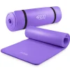 4FIZJO Mata do ćwiczeń fitness i jogi NBR 180 × 60 × 1,5 cm fioletowa