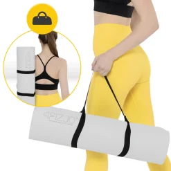 4FIZJO Mata do ćwiczeń i jogi antypoślizgowa TPE 0,6 cm szara Outlet