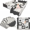4FIZJO Mata edukacyjna dla dzieci puzzle 120 x 120 cm szara Online