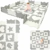 4FIZJO Mata edukacyjna dla dzieci puzzle 150 x 150 cm biała