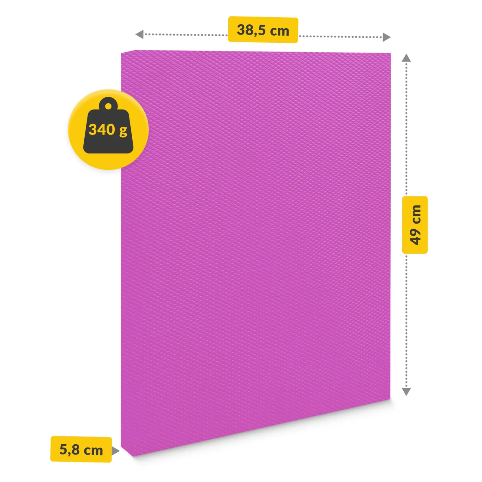 4FIZJO Mata równoważna Balance Pad różowa Sale