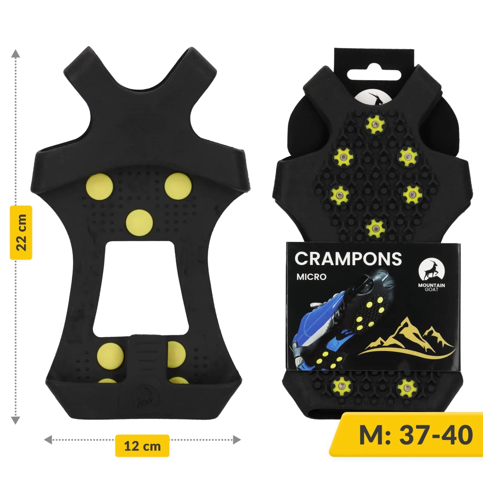 4FIZJO Nakładki antypoślizgowe na buty mini raczki M Outlet