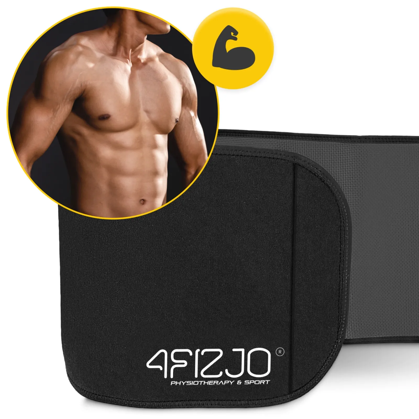 4FIZJO Neoprenowy pas wyszczuplający na brzuch L/XL Sale