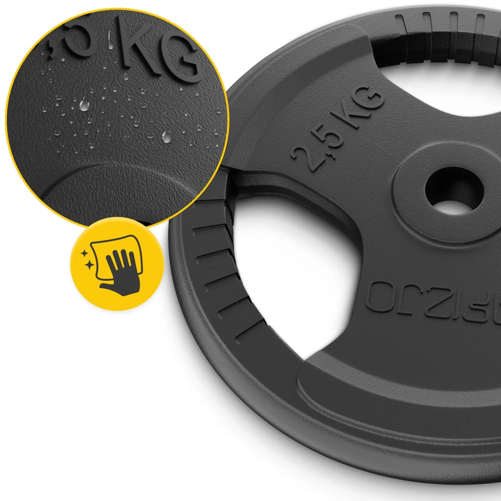 4FIZJO Obciążenie żeliwne 2 x 2,5 kg Online