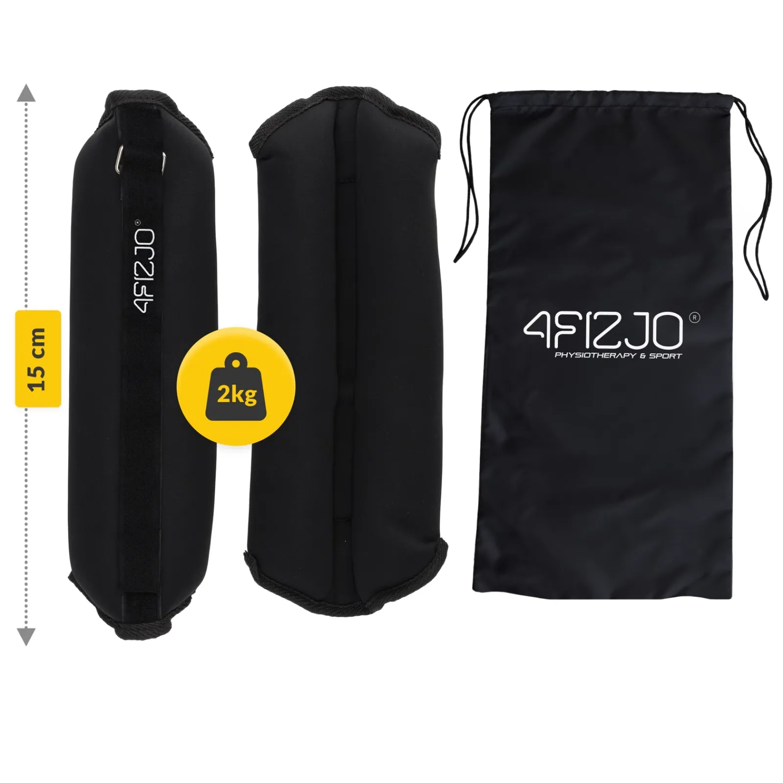 4FIZJO Obciążniki na kostki i nadgarstki 2 x 2 kg Online