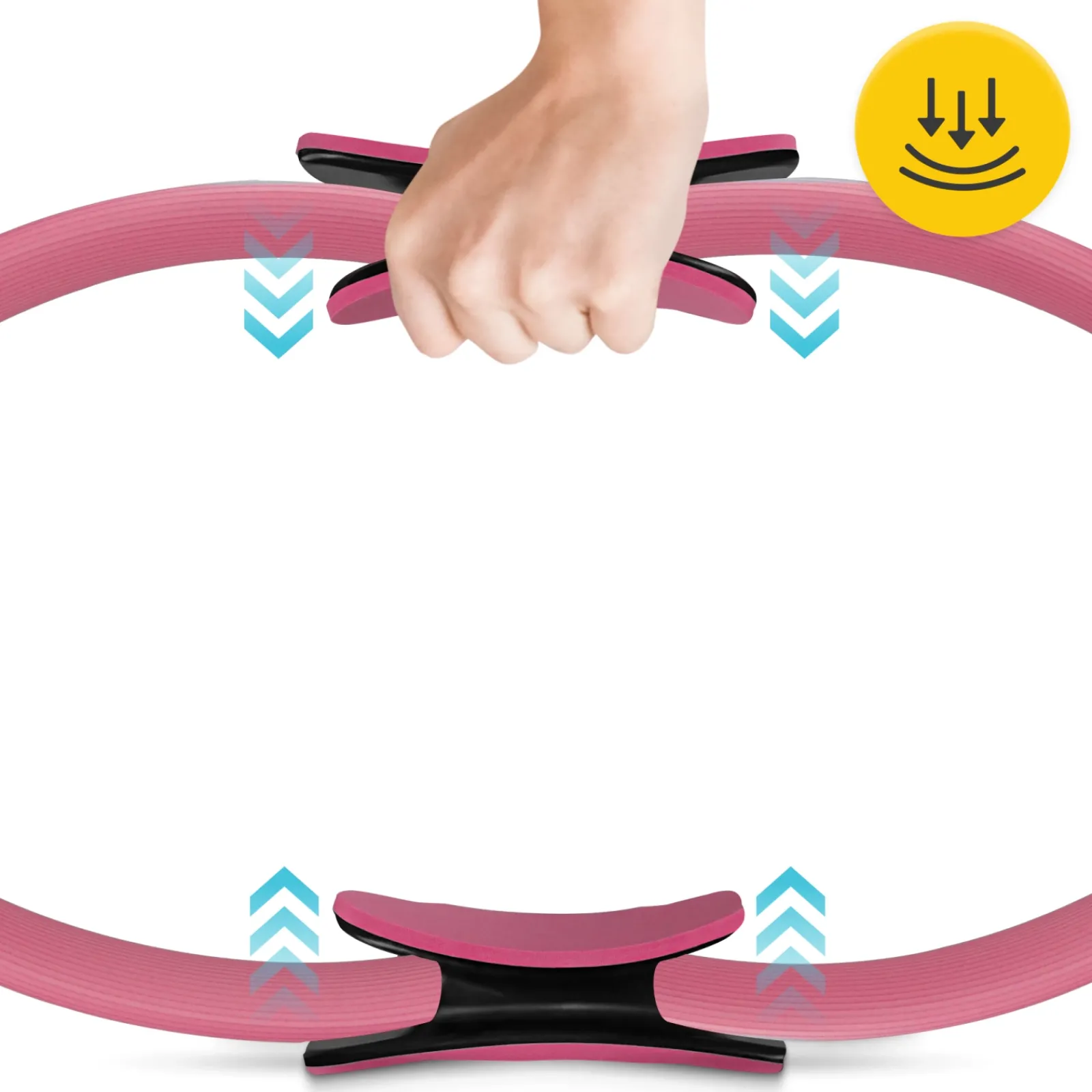 4FIZJO Obręcz ring do jogi i pilatesu różowa Sale