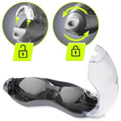 4FIZJO Okulary do pływania TSUNAMI czarne Discount