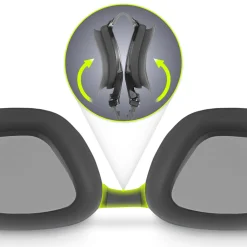 4FIZJO Okulary do pływania TSUNAMI czarne Discount