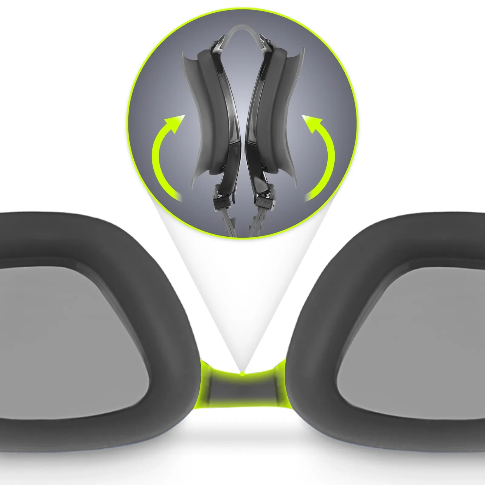 4FIZJO Okulary do pływania TSUNAMI czarne Discount