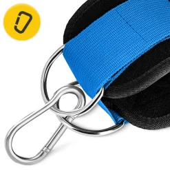 4FIZJO Opaski treningowe na kostki do wyciągu 2 szt. niebieskie Clearance