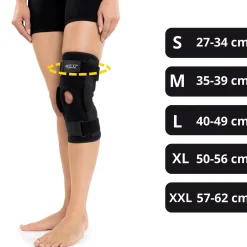 4FIZJO Orteza na kolano ze stabilizacją rzepki XL