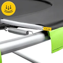 4FIZJO Piankowa osłona na sprężyny trampoliny 12FT Czarny / Zielony Outlet