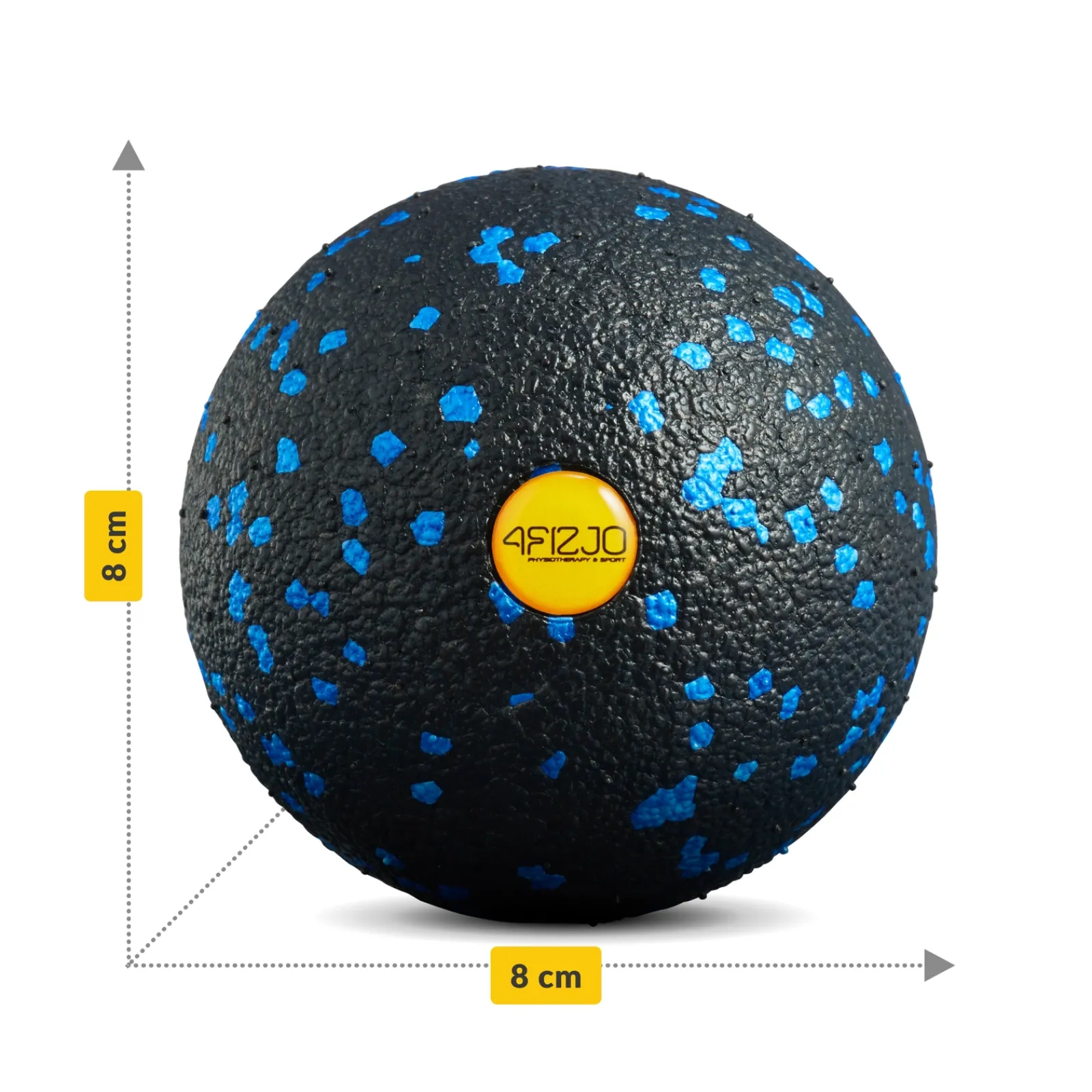 4FIZJO Piłeczka do masażu EPP 8 cm niebieska Sale