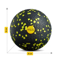 4FIZJO Piłeczka do masażu EPP 8 cm żółta New
