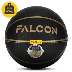 4FIZJO Piłka do koszykówki Falcon rozmiar 7 czarna Clearance