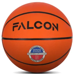 4FIZJO Piłka do koszykówki Falcon rozmiar 5 pomarańczowa