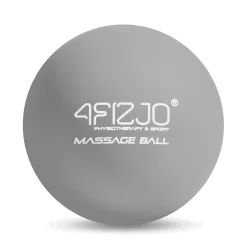4FIZJO Piłka do masażu Lacrosse Massage Ball szara Discount