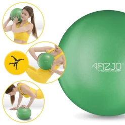 4FIZJO Piłka do pilatesu i rehabilitacji 22 cm zielona Clearance