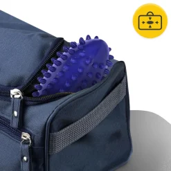 4FIZJO Piłka fasolka sensoryczna do masażu niebieska Discount