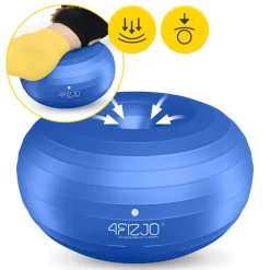 4FIZJO Piłka gimnastyczna DONUT AIR BALL niebieska Online