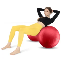 4FIZJO Piłka gimnastyczna PEANUT AIR BALL czerwona Sale