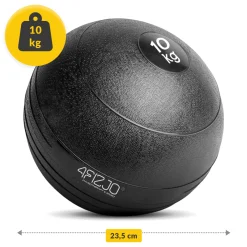 4FIZJO Piłka lekarska do ćwiczeń Slam Ball 10 kg