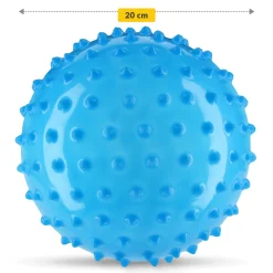 4FIZJO Piłka rehabilitacyjna z kolcami 20 cm niebieska Clearance