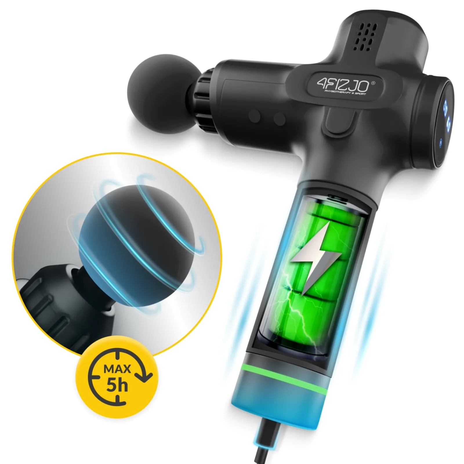 4FIZJO Pistolet do masażu MASSAGE GUN PRO+ Sale