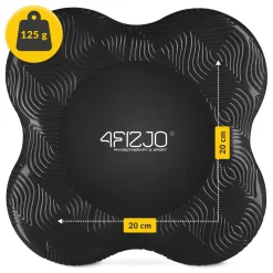 4FIZJO Podkładki pod kolana do jogi czarne Hot