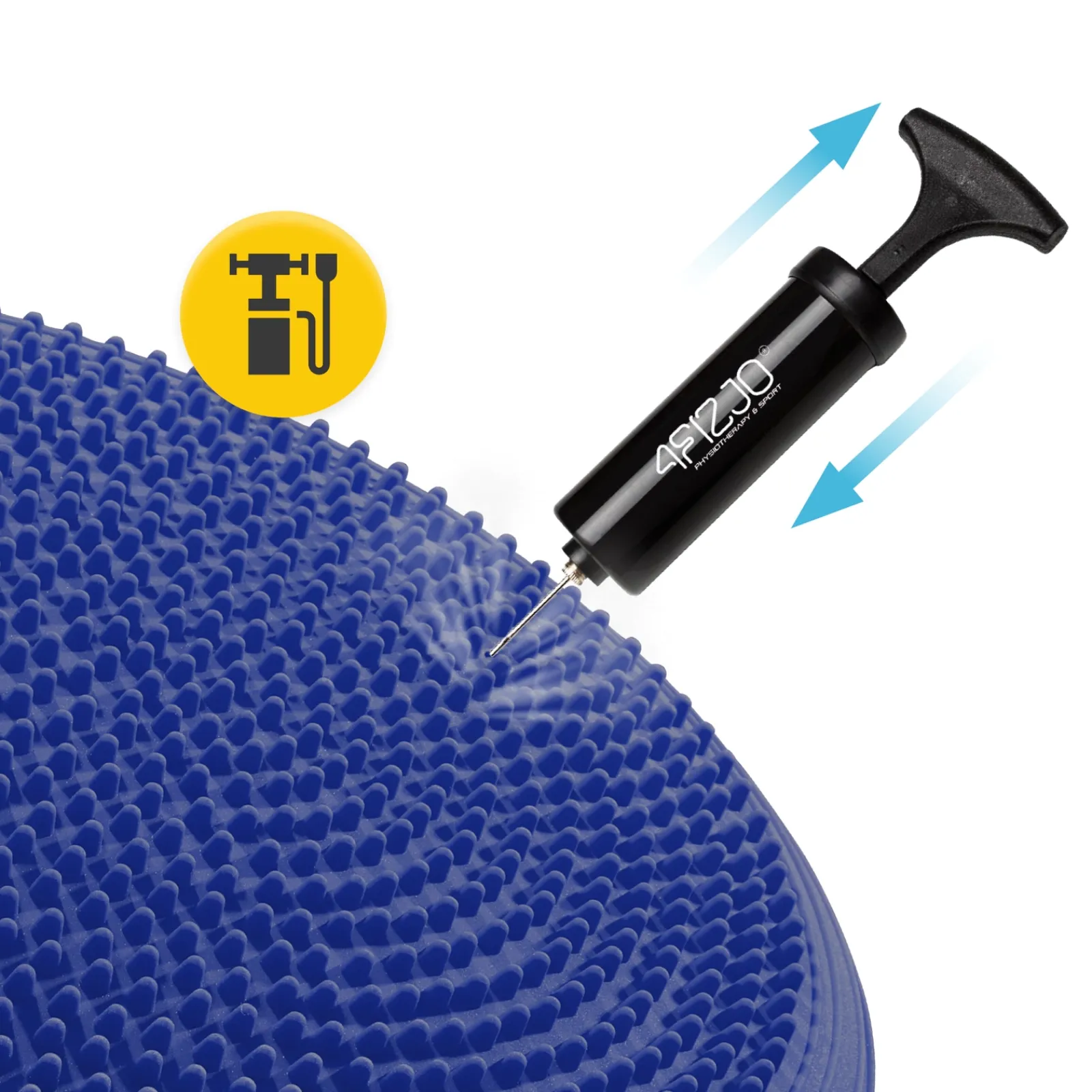 4FIZJO Poduszka sensomotoryczna MED+ 33 cm granatowa Granatowy Discount
