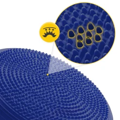 4FIZJO Poduszka sensomotoryczna MED+ 33 cm granatowa Granatowy Discount