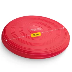 4FIZJO Poduszka sensomotoryczna MED+ 33 cm czerwona Czerwony Discount